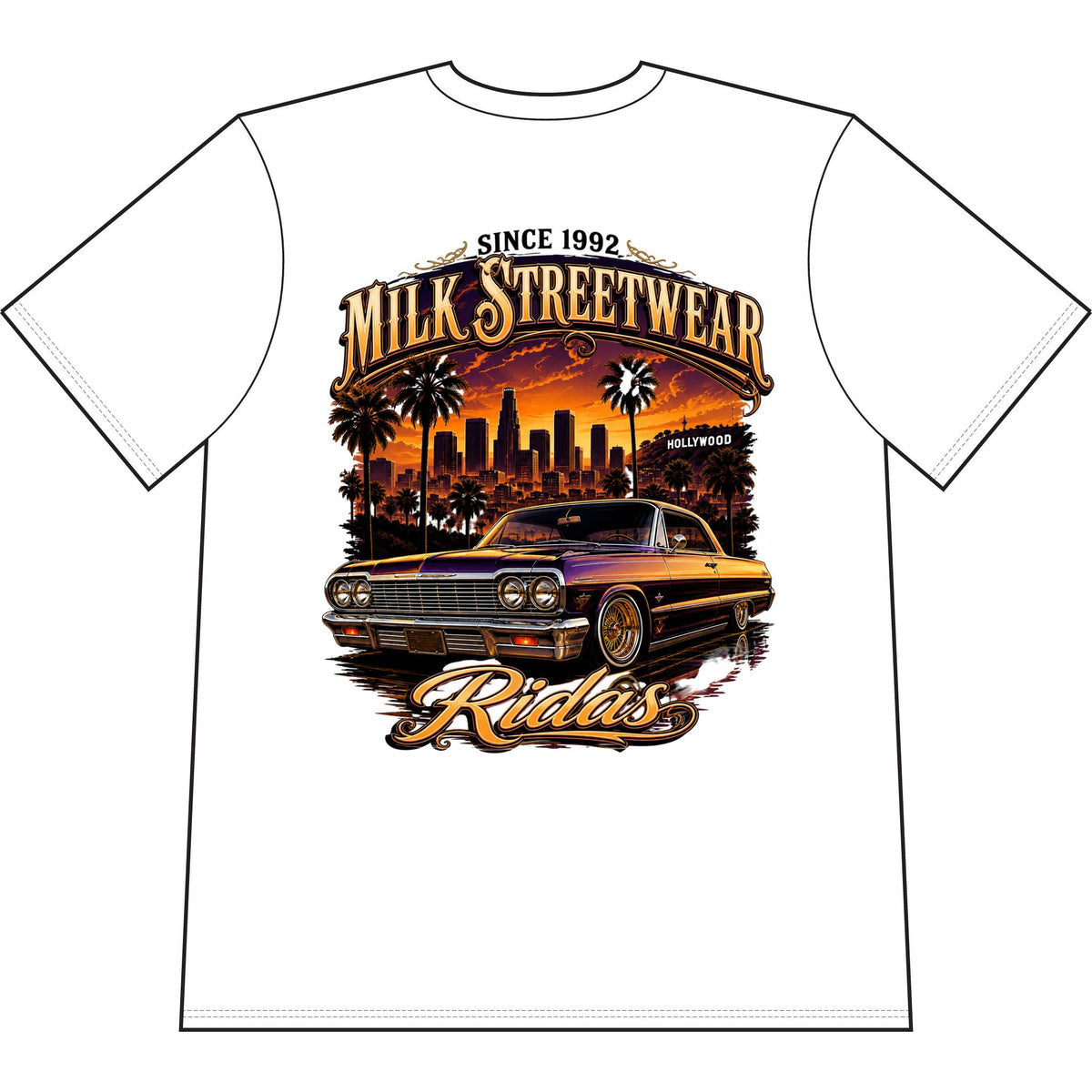 Milk Streetwear "Ridas" Graphic T-Shirt