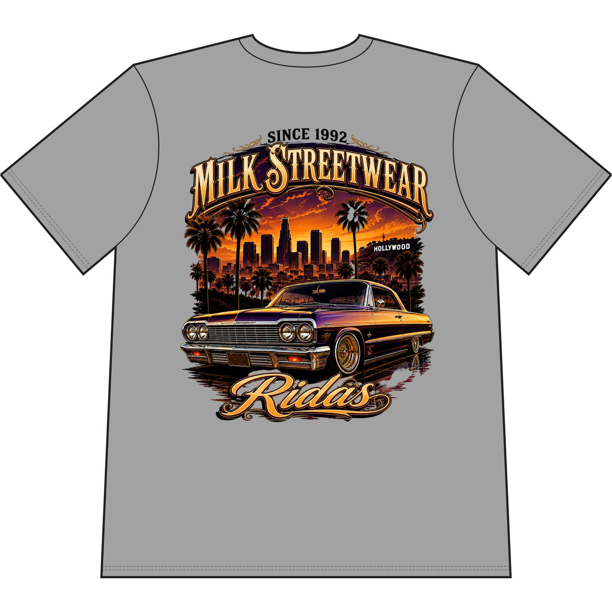 Milk Streetwear "Ridas" Graphic T-Shirt