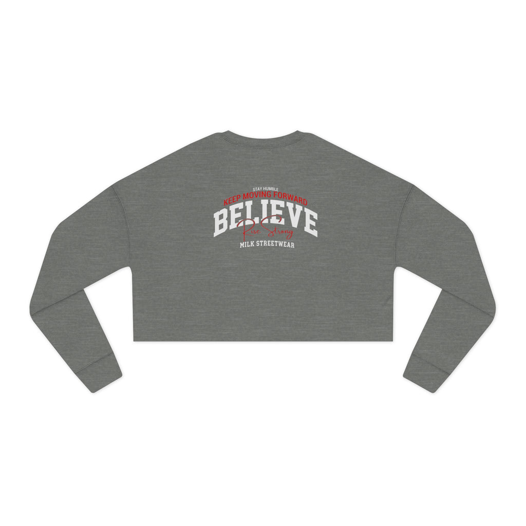 Believe' Angel Graphic, The World Is Yours Motivational Crop