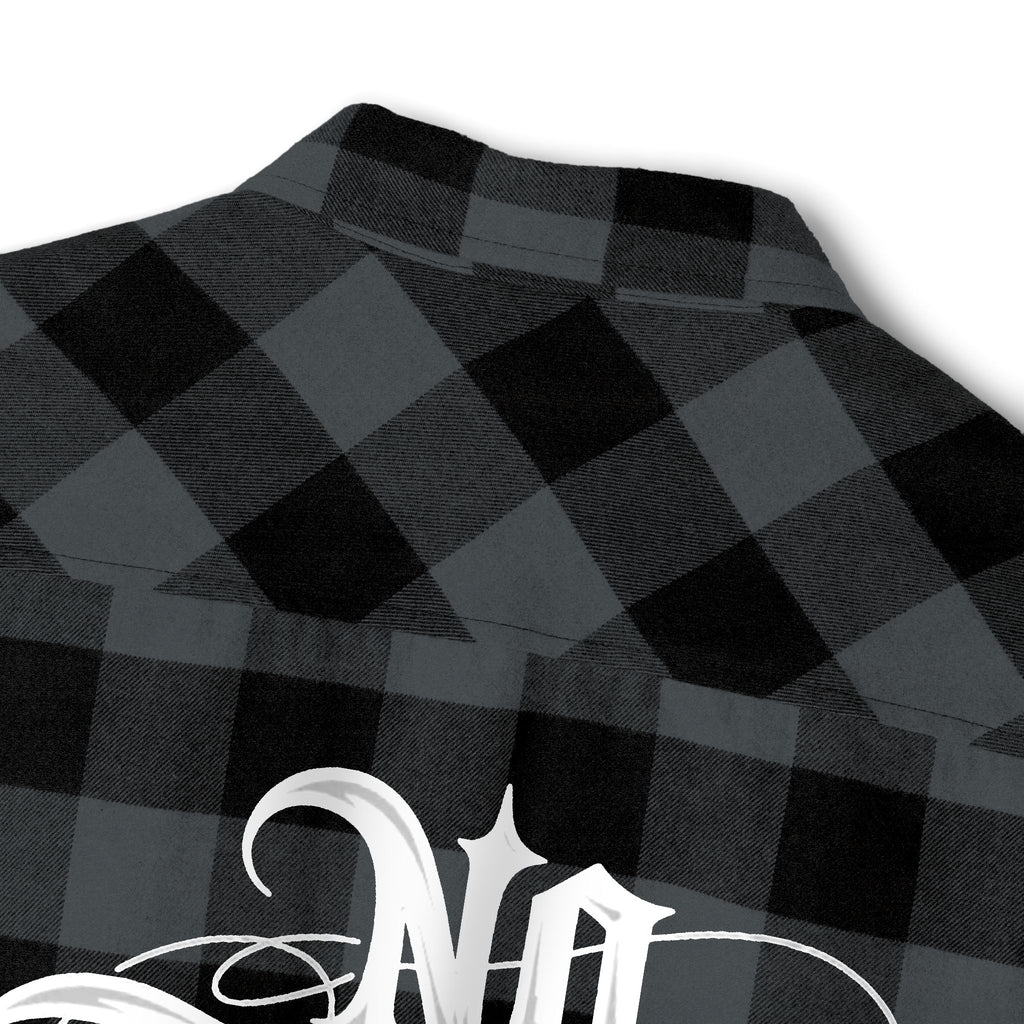 No Fear No Limits Plaid Flannel Shirt
