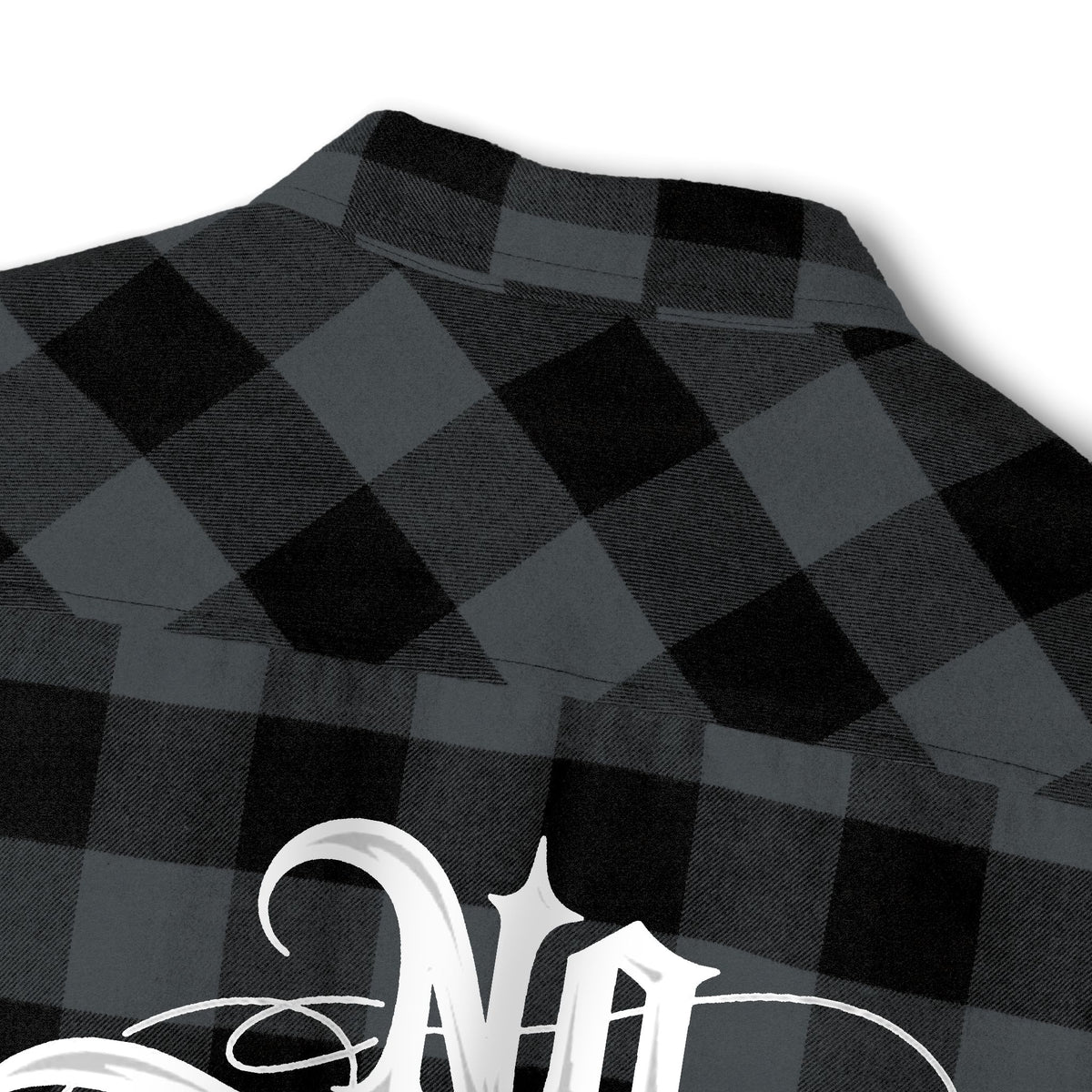 No Fear No Limits Plaid Flannel Shirt