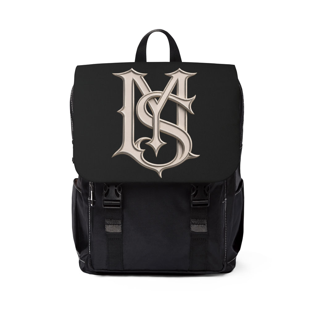 Milk Apparel Monogram Shoulder Backpack