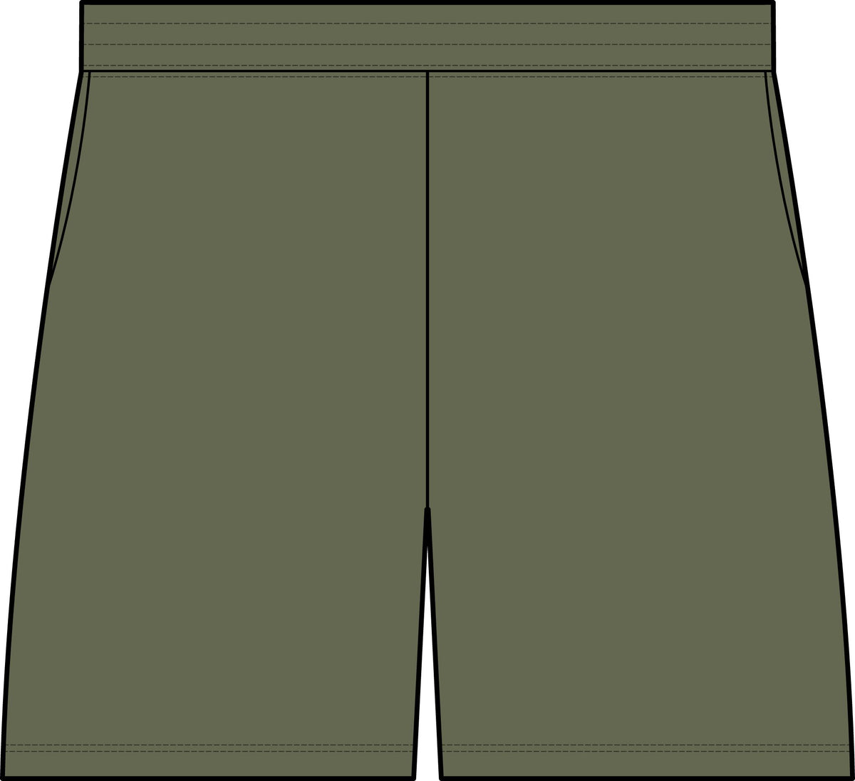 Runner Skull Gym Shorts — Black Athletic Running Shorts with Metal Band Logo