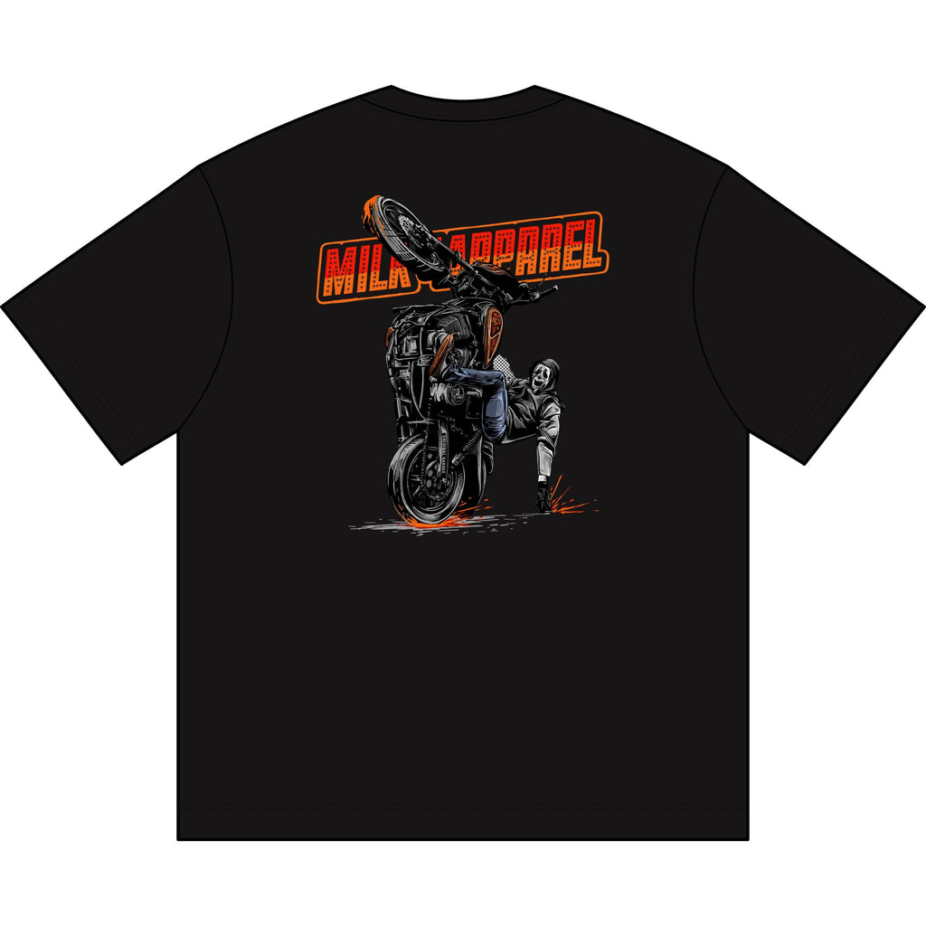‘Milk Apparel' Stunt Bike Graphic
