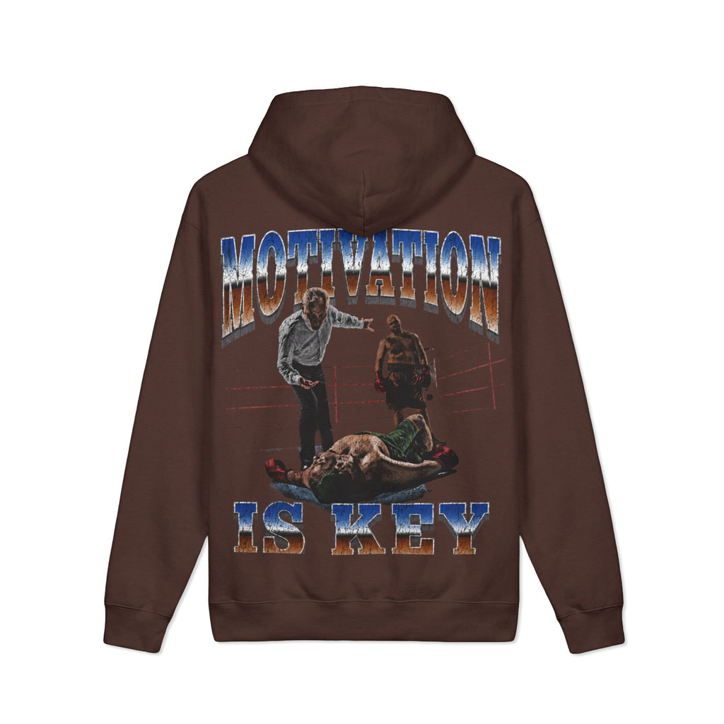 Milk Heavyweight - "Motivation Is Key" Graphic Streetwear Hoodie