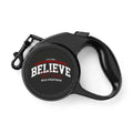 Retractable Leash — "Believe" Pet Walking Leash