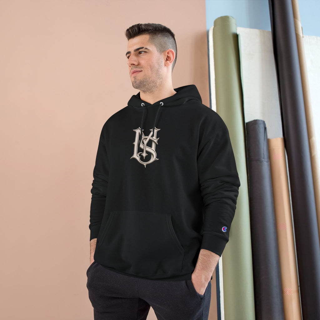 Built Different Hoodie — Retro Script Streetwear Champion Hooded Sweatshirt