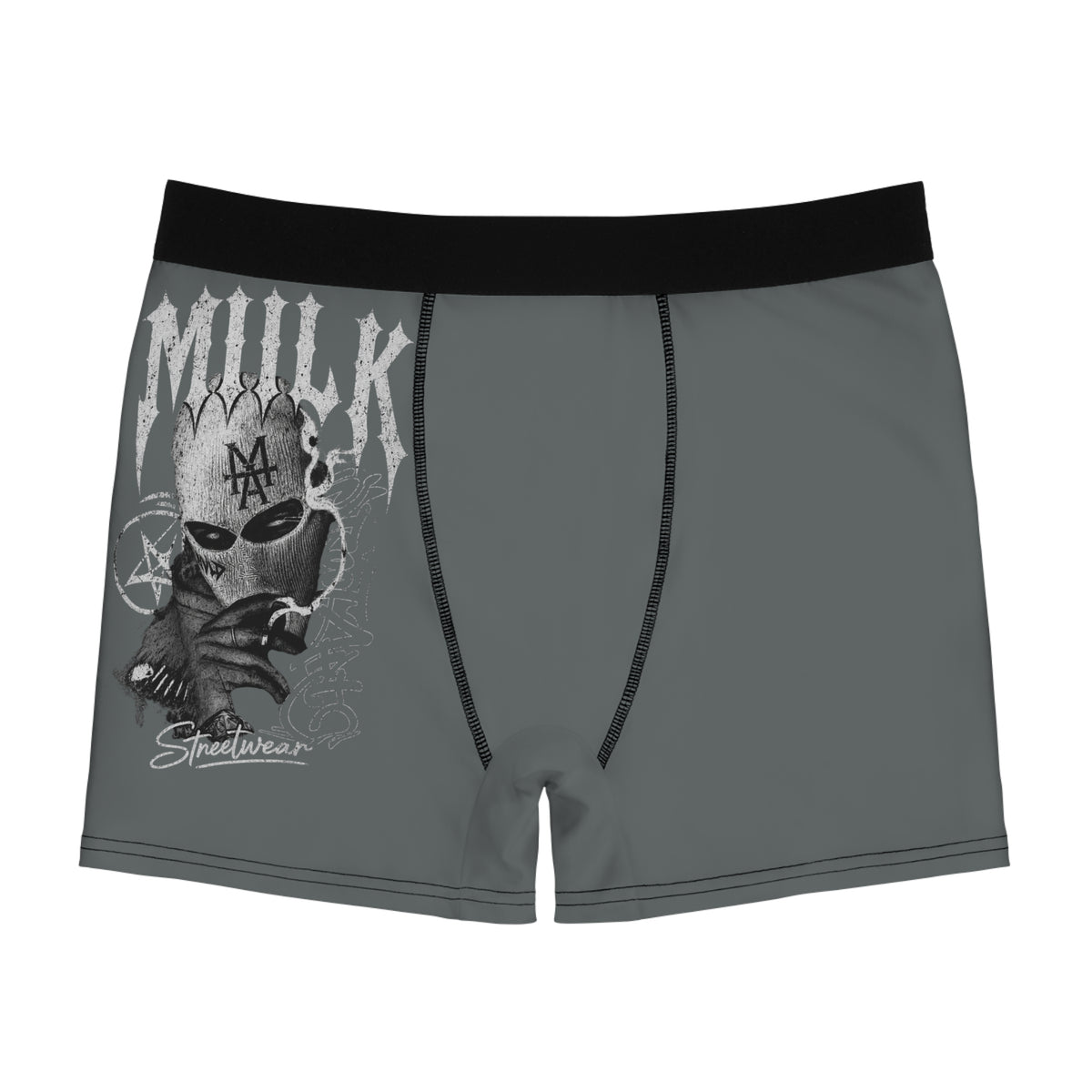 Mask Up Graphic Boxer Briefs — Edgy Streetwear Men’s Underwear