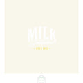 Milk Streetwear Two-Tone Baseball Cap — 'Milk' Script Logo, Since 1992