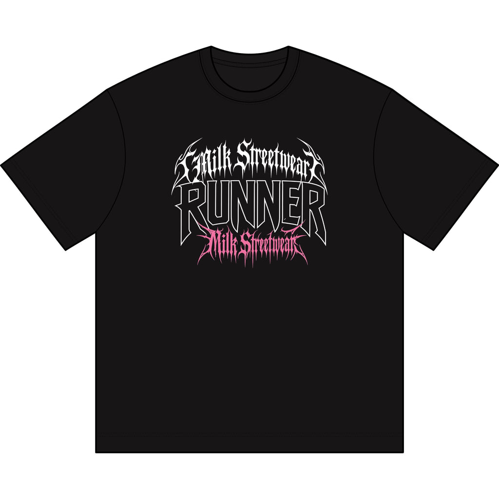 Mens Box Tee — 'Runner' Graphic Tee