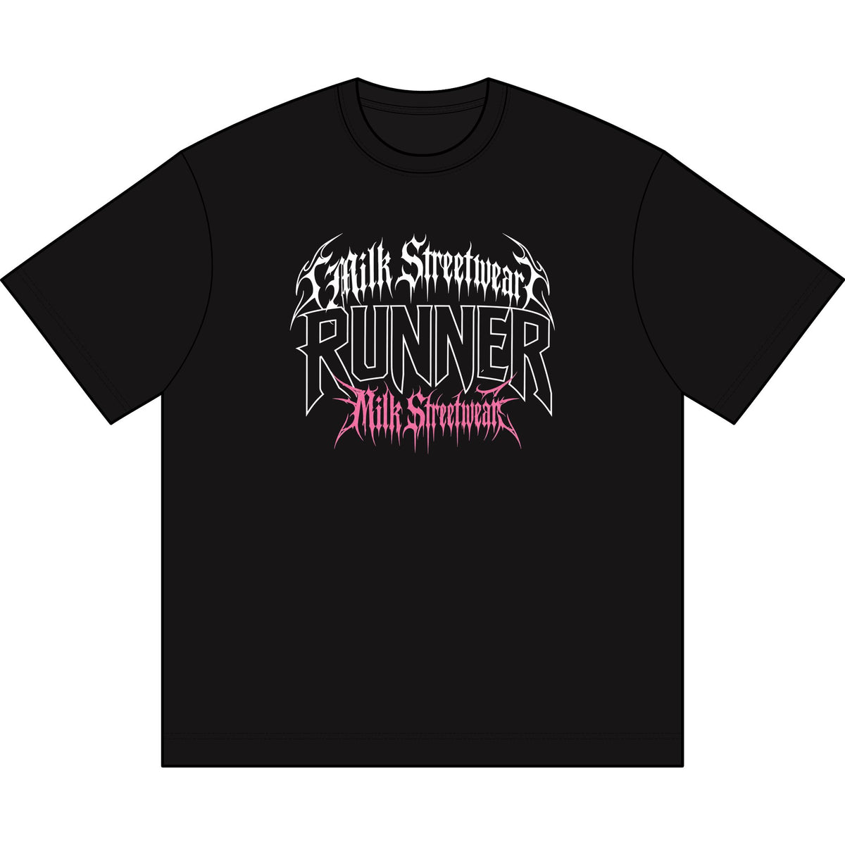 Mens Box Tee — 'Runner' Graphic Tee