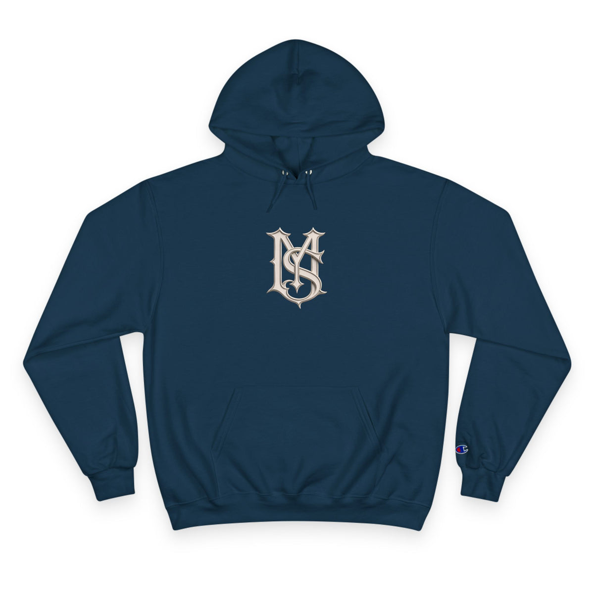 Built Different Hoodie — Retro Script Streetwear Champion Hooded Sweatshirt