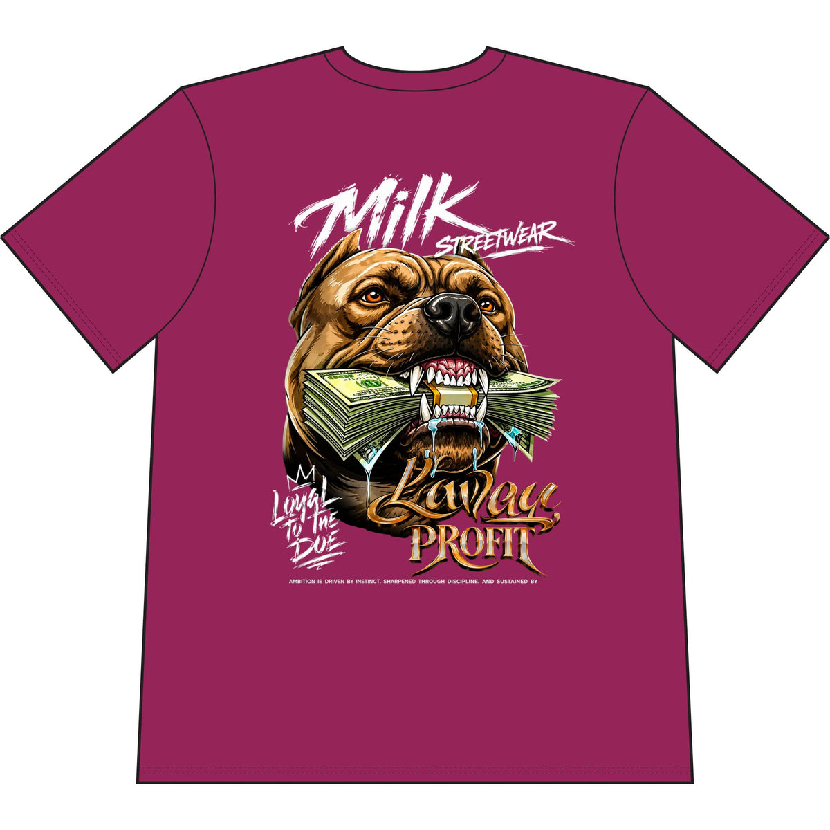 Bulldog Money Tee — Savage Profit Graphic T-Shirt