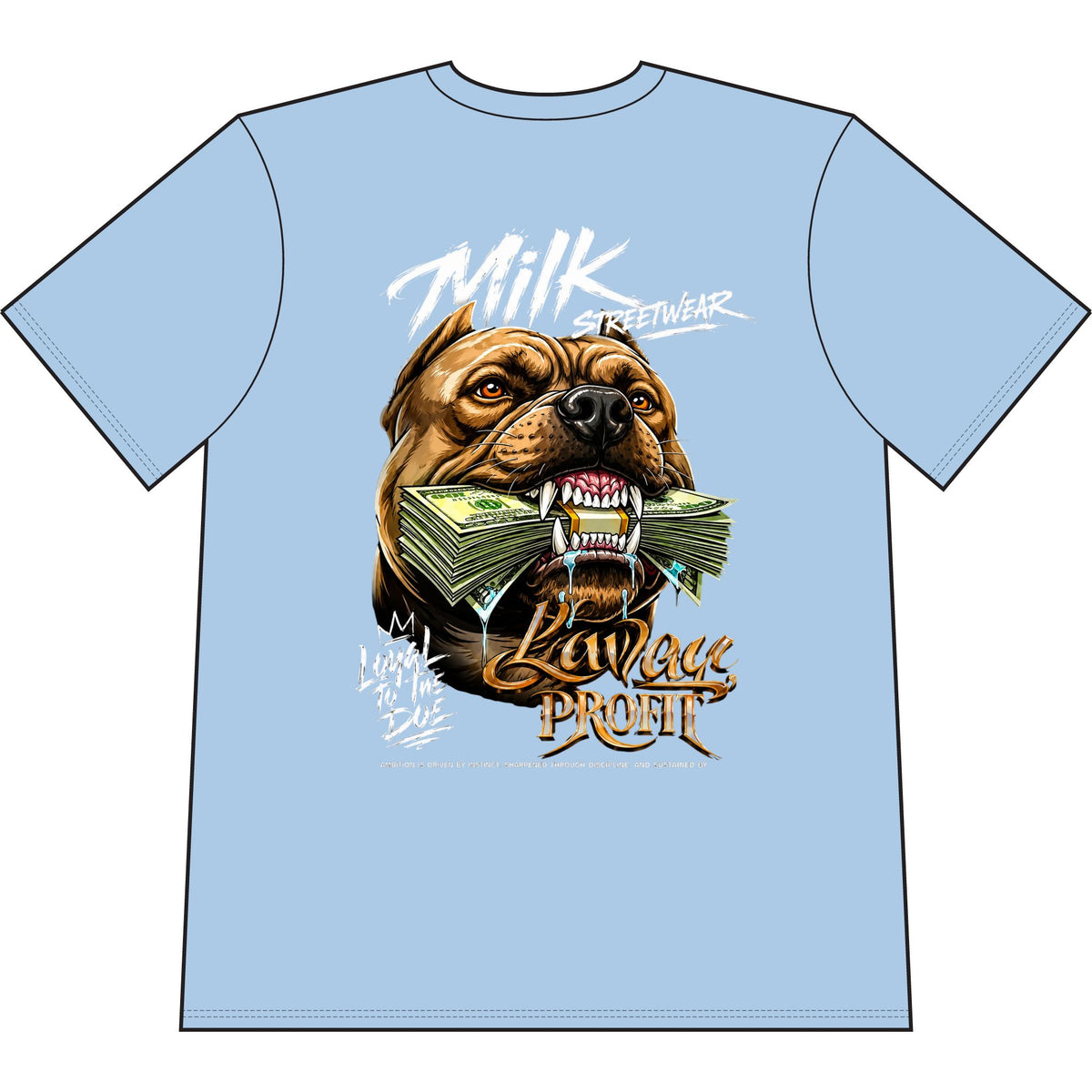 Bulldog Money Tee — Savage Profit Graphic T-Shirt