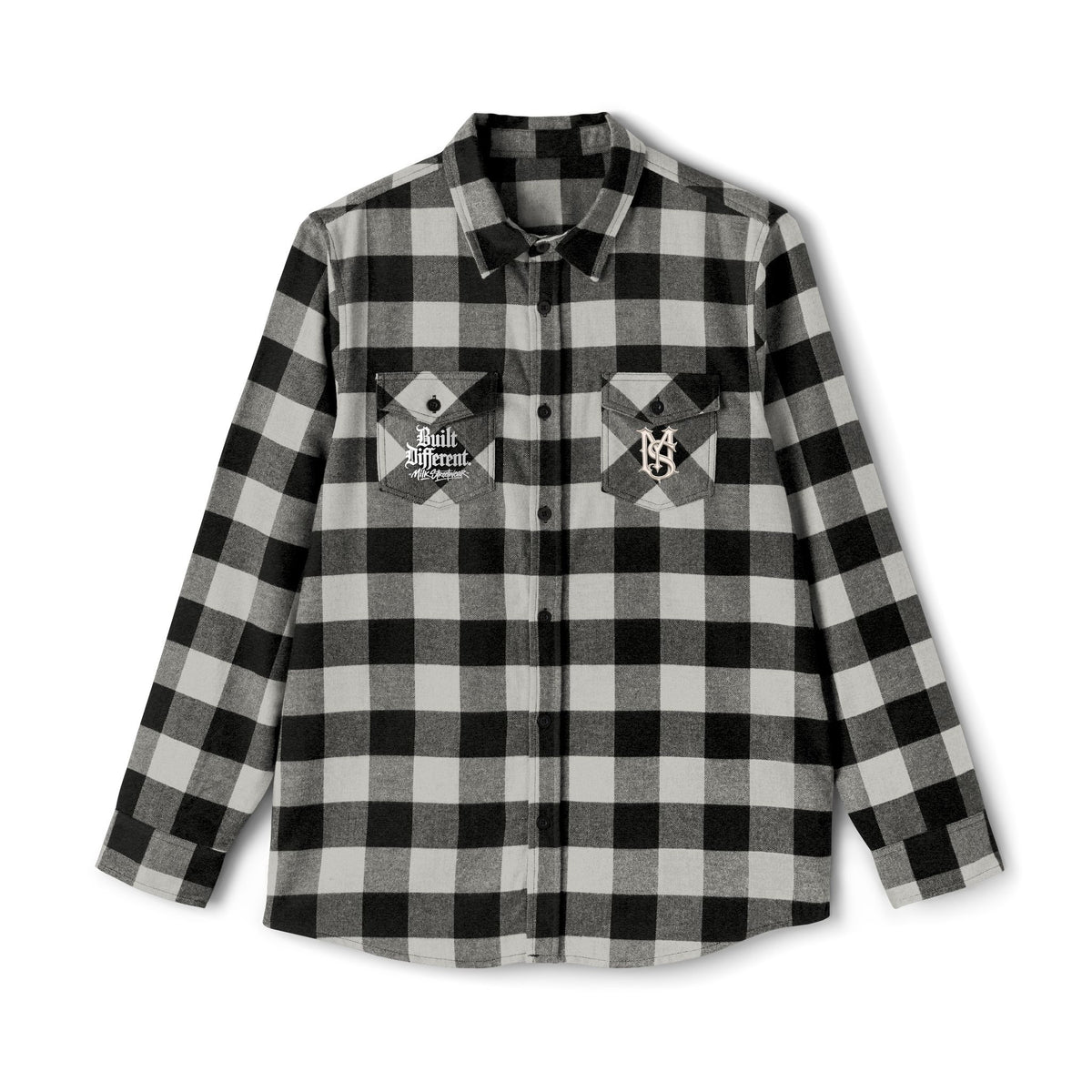 No Fear No Limits Plaid Flannel Shirt