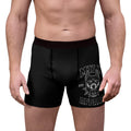 Men's Boxer Briefs — Black 'Milk Apparel' Wolf Logo Athletic Underwear