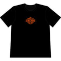 Milk Apparel "Street Wear" Graphic T-Shirt — Grim Reaper & Fierce Dog Back Print