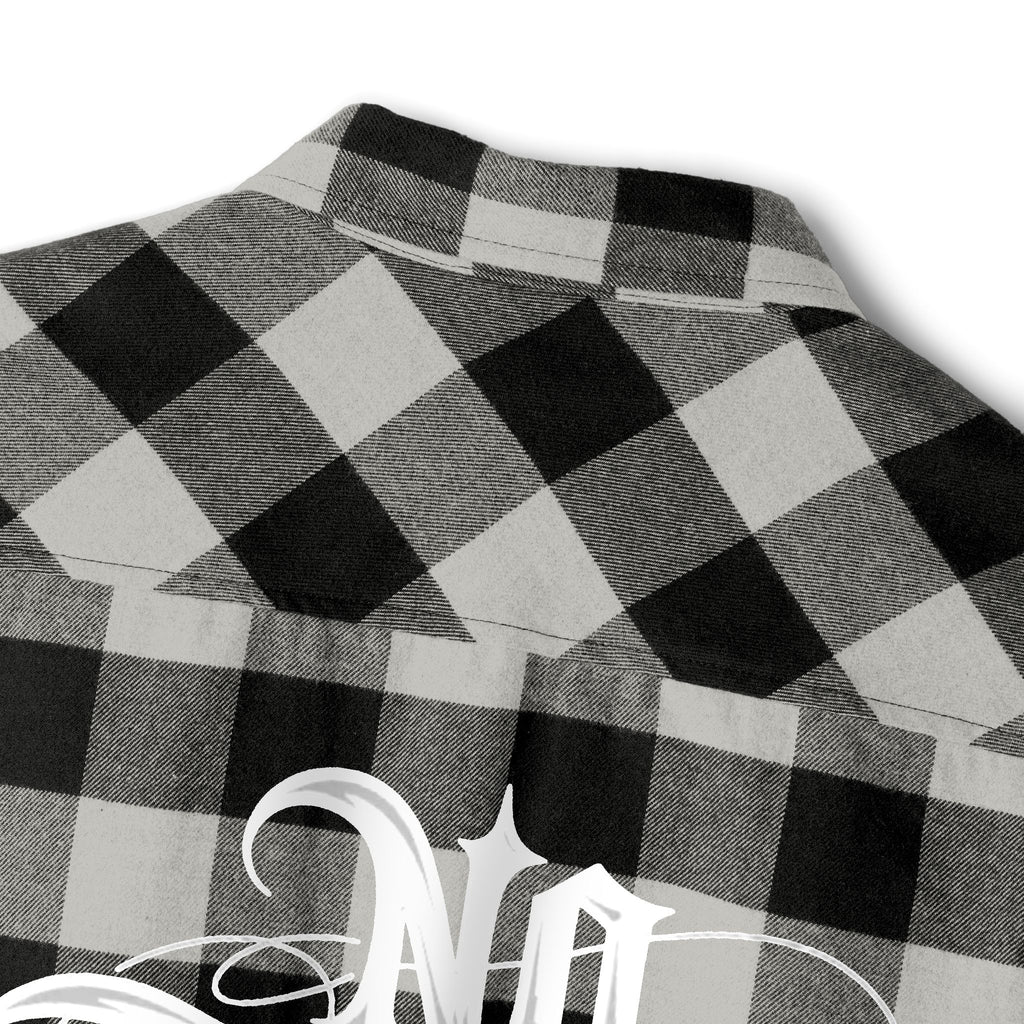 No Fear No Limits Plaid Flannel Shirt