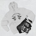 Three-Panel Hoodie — 'The World Is Yours' Angel Front & 'Fuck the Rules' Statue Back Streetwear Hoodie