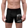 Boxer Briefs - Black 'Milk Apparel' Bear Graphic Boxer Briefs