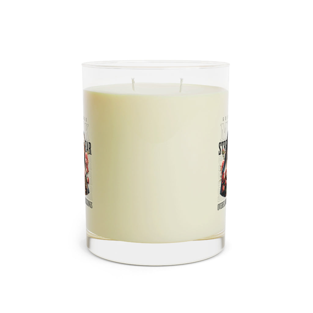 11oz Scented Candle — 'Overflowing Blessings' Nun Skull Design