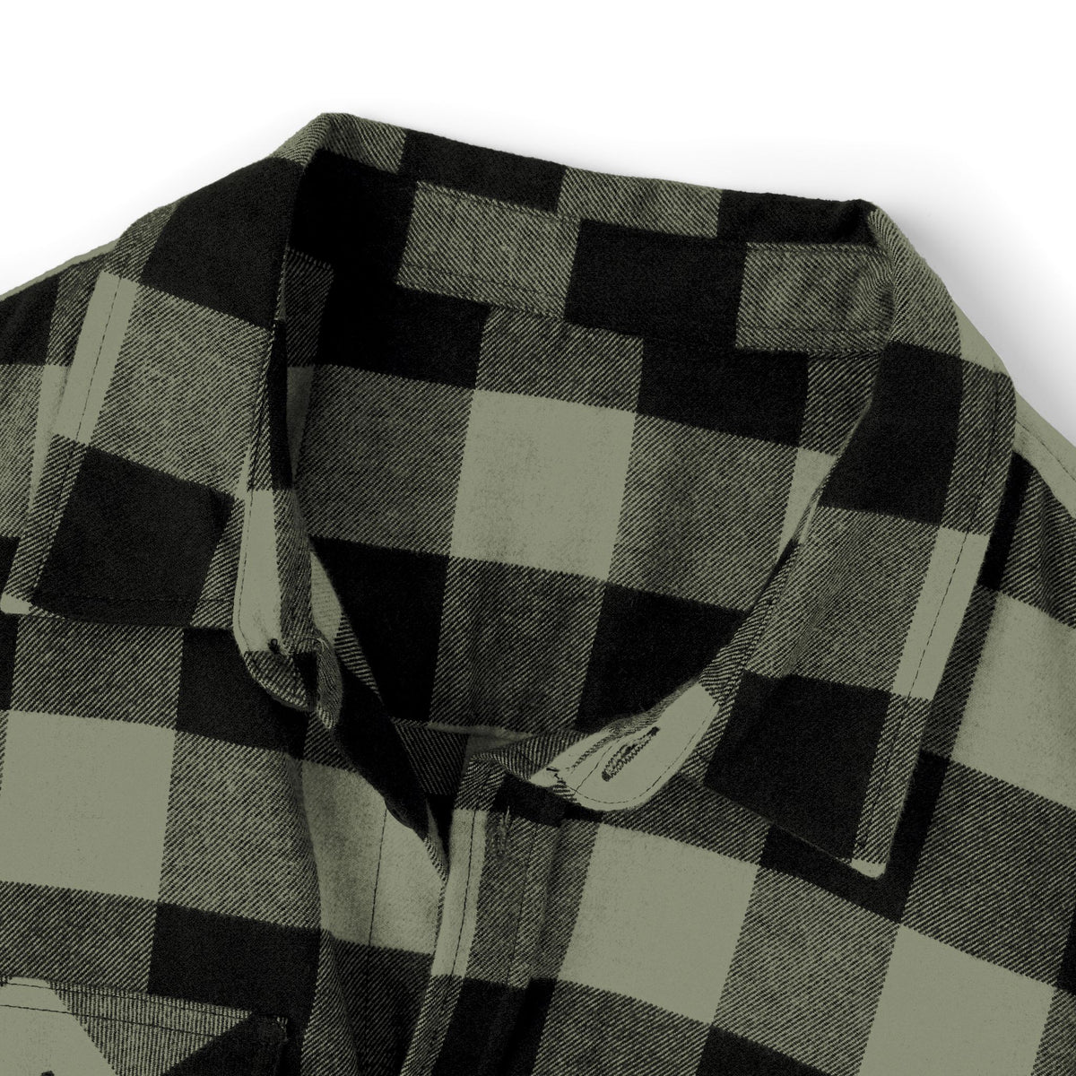 No Fear No Limits Plaid Flannel Shirt