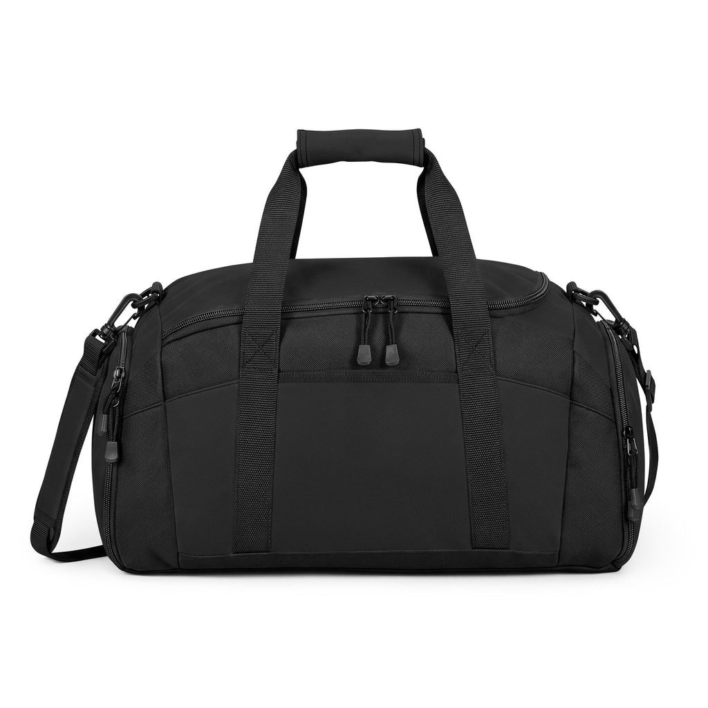 Gym Bag — 'Built Different' Black Athletic Duffle for Men & Women