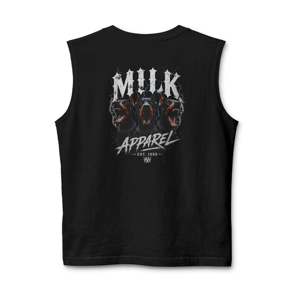 Built Different Muscle Tank — 'Milk Apparel' Graphic Tank Top
