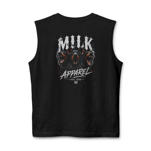 Built Different Muscle Tank — 'Milk Apparel' Graphic Tank Top