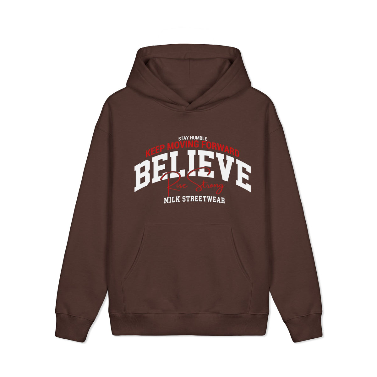 Milk Heavyweight - "Motivation Is Key" Graphic Streetwear Hoodie