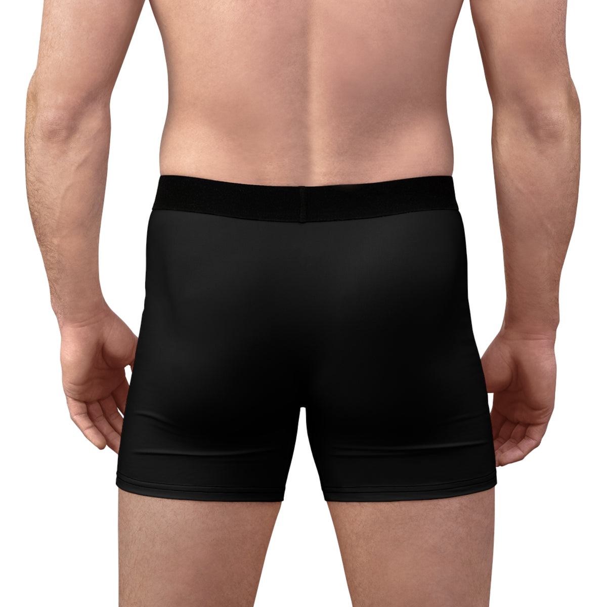 Boxer Briefs - Black 'Milk Apparel' Bear Graphic Boxer Briefs