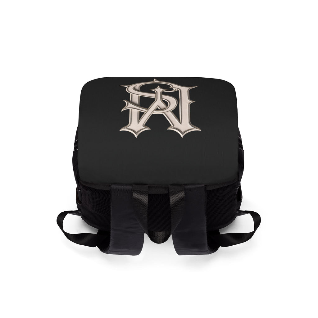 Milk Apparel Monogram Shoulder Backpack