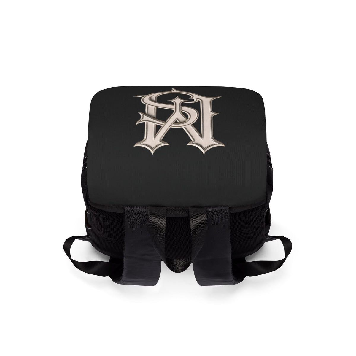 Milk Apparel Monogram Shoulder Backpack