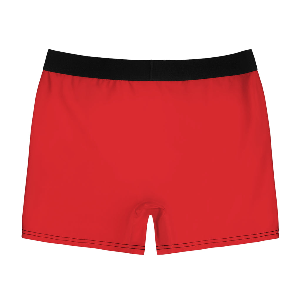 Boxer Briefs — Red Streetwear "Milk" Graphic