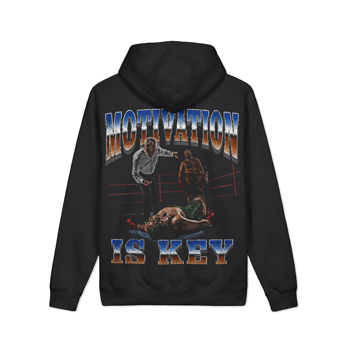 Milk Heavyweight - "Motivation Is Key" Graphic Streetwear Hoodie