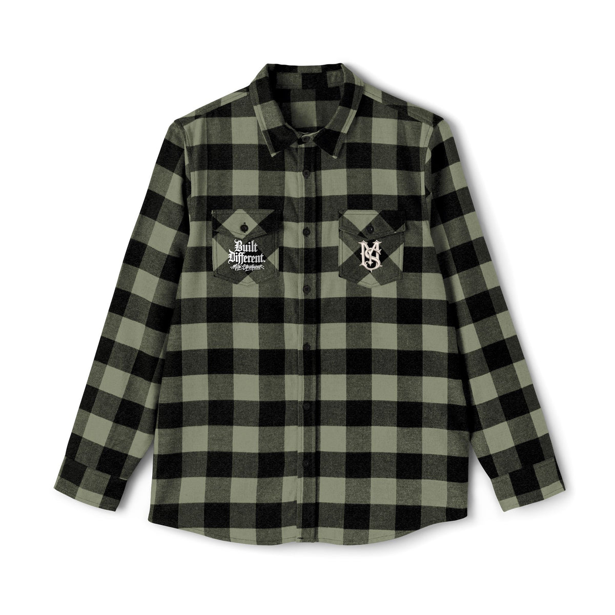 No Fear No Limits Plaid Flannel Shirt