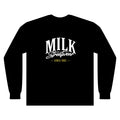 Milk Streetwear Long Sleeve— 'Milk Apparel' Graphic Tee (Since 1992)