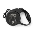 OG WALDO Leash— Custom Black Photo Design with Monogram
