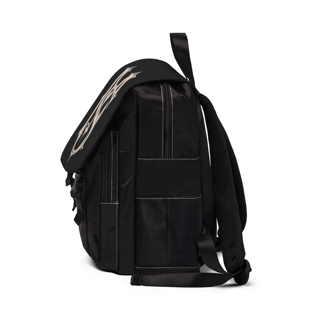 Milk Apparel Monogram Shoulder Backpack