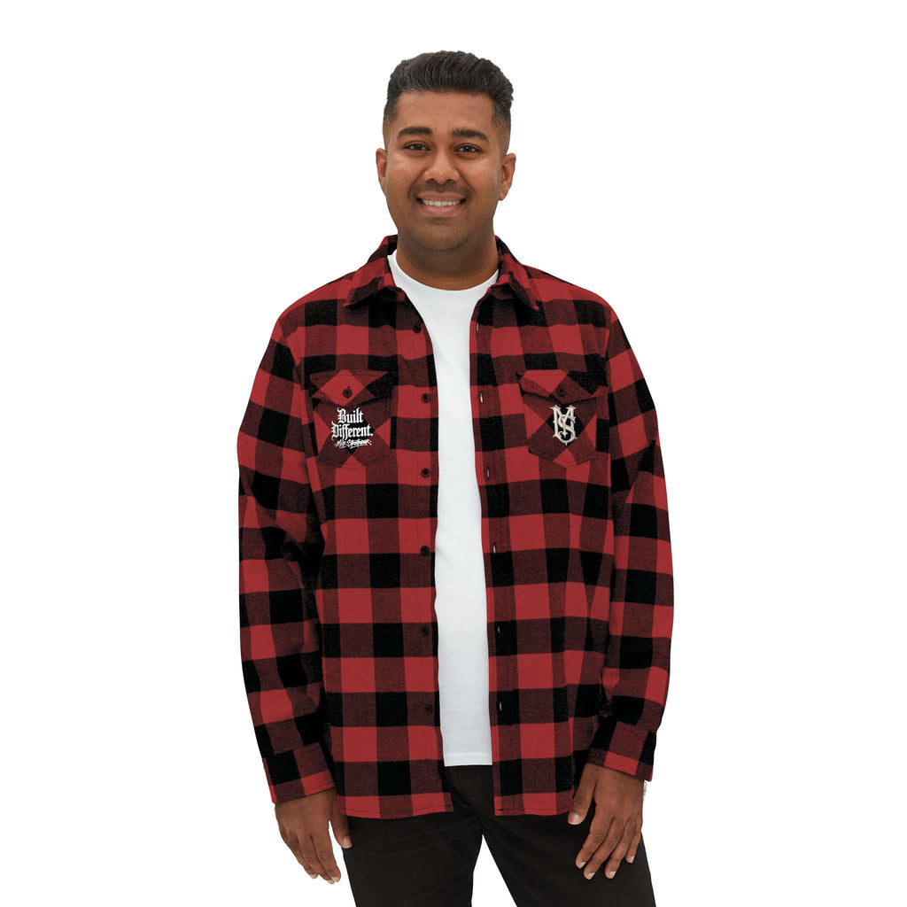 No Fear No Limits Plaid Flannel Shirt
