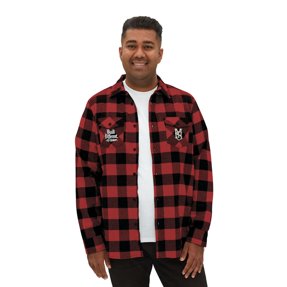No Fear No Limits Plaid Flannel Shirt