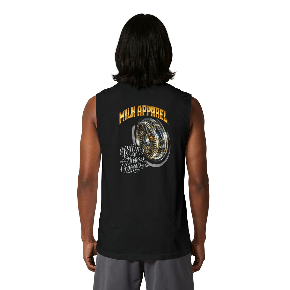 No Fear No Limits Muscle Tank — Motivational Graphic Fitness Tank