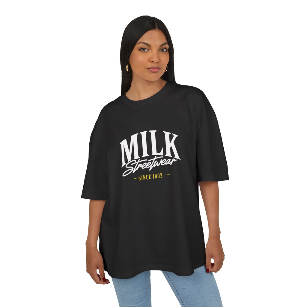 Copy of Milk Streetwear Graphic Tee — 'Milk Streetwear Since 1992' Vintage Logo & Angel Back Design
