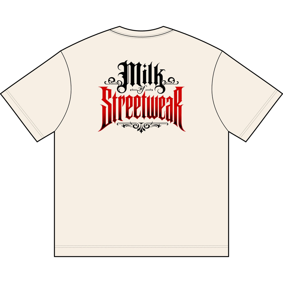 Streetwear Graphic Tee — "Overflowing Blessings" Skull Madonna Design
