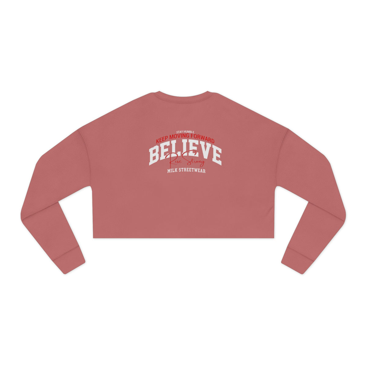 Believe' Angel Graphic, The World Is Yours Motivational Crop