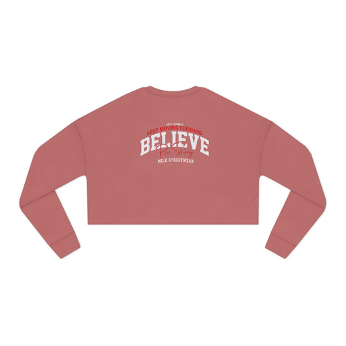 Believe' Angel Graphic, The World Is Yours Motivational Crop
